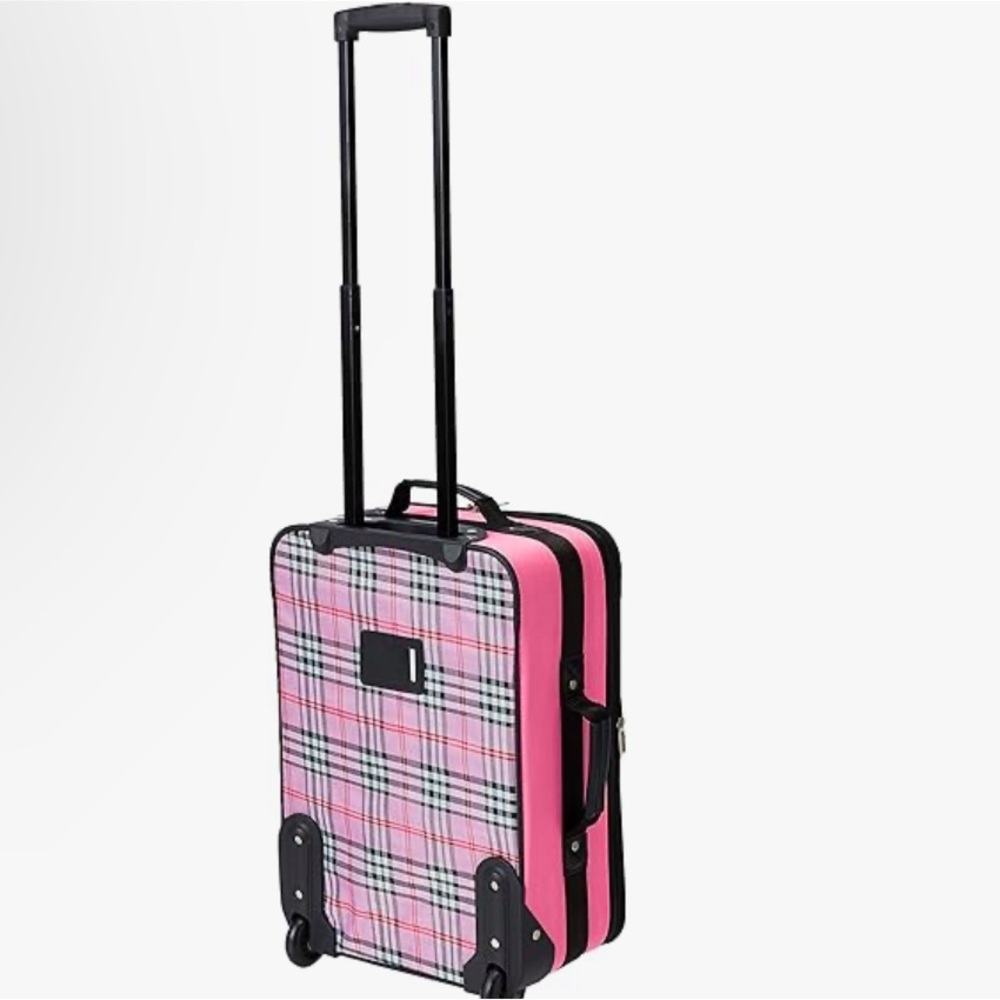 Rockland Fashion Softside Upright Luggage Set - Picture 2 of 12